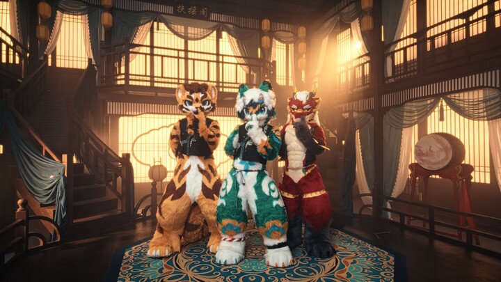 [Luàn/Yuè/Hǔ] ☯️ The Rascal Hero 🗡️ "Fursuit Dance" – No one can defeat the Rascal Guest!