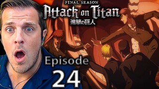 Attack On Titan Season 4 Part 2 Episode 24 Reaction | Shingeki no Kyojin