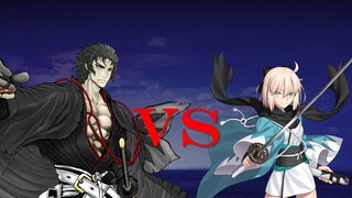 FGO NA | Battle Of The Shinsengumi! - GUDAGUDA Meiji - Hijikata VS Okita [SOLO]