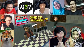 Reaksi Kocak Gamer Ngeprank Maling Terkena Ledakan Mobil | Scary Robber Home Clash Indonesia