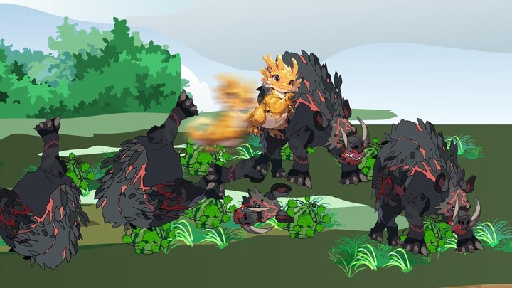 Reborn five-clawed golden dragon, the watermelon you raise can save your life, and you can easily de