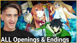 THE RISING OF THE SHIELD HERO All Opening and Ending Reaction