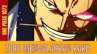 Spoiler One Piece 1072 - Zoro vs Kaku Awakening ! Identitas Stussy