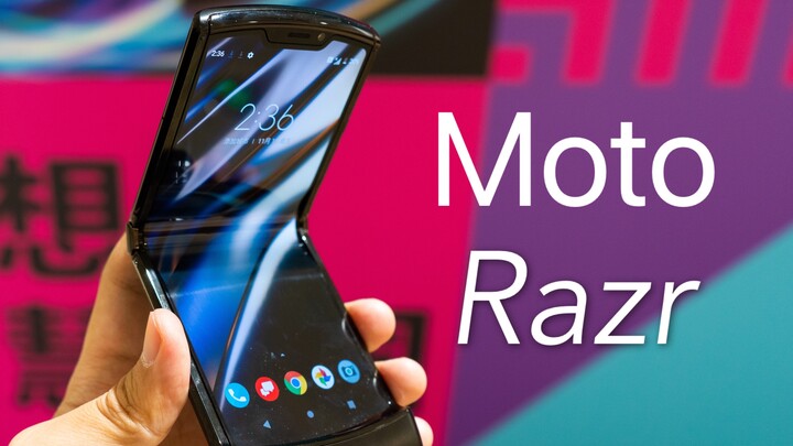 Ozawa vlog: Moto Razr foldable screen experience: The legendary Blade Warrior returns!