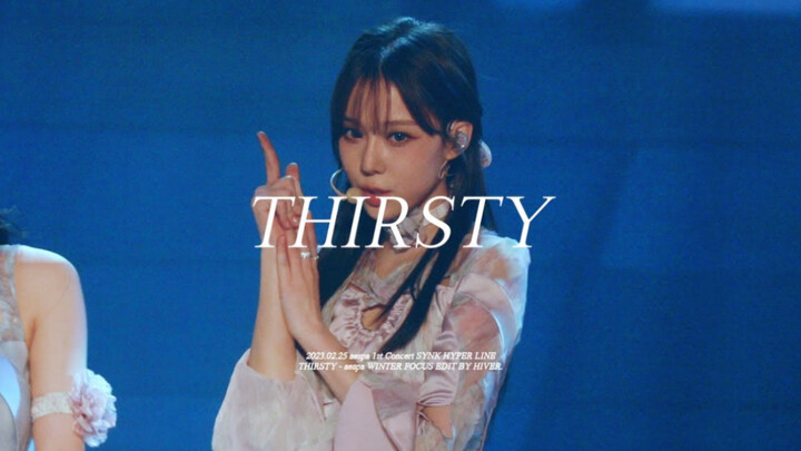 [Winter Kim Min-jeong] Cherry Sugar Rose 230225 aespa Concert THIRSTY Fan Cam High-Definition