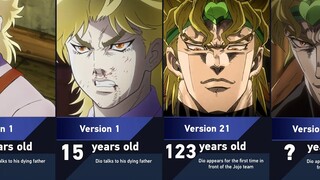 Evolution of Dio Brando in JoJo's Bizarre Adventure