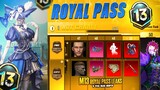 M13 RoyalPass 1 to 50Rp Rewards | 50 Rp Outfit | Confirme Tier Rewards | Season 4 Face | Pubgm