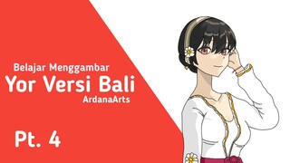 Belajar Menggambar Yor Versi Bali