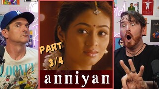 ANNIYAN MOVIE REACTION!! Part 3/4!! | Chiyaan Vikram | S. Shankar