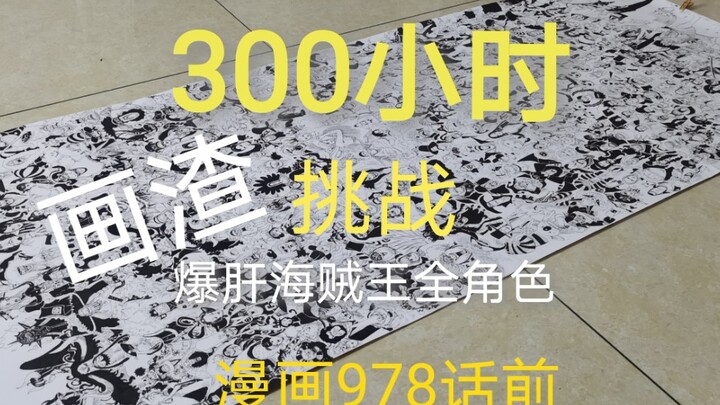 画渣 300小时 挑战《海贼王》全角色