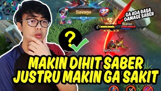 NO HOAX GUA BONGKAR!! HERO SETIPIS APAPUN GAK BAKAL BISA DIBUNUH SABER - Mobile Legends