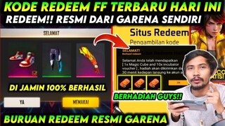 KODE REDEEM FREE FIRE TERBARU 21 JANUARI 2024 HARI INI