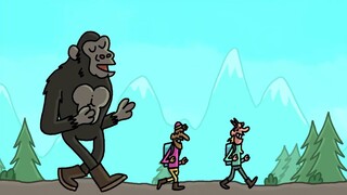 "Cartoon Box Series" A mind-blowing animation with an unpredictable ending - King Kong's Hike