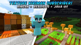 SHOWCASE TEXTURE KIRIMAN SUBSCRIBER! #03 - Minecraft Texture & Shader 1.16!