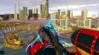 Maneater - Highest Spots in the Game (Top of the Ferris Wheel) Gameplay