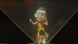 Produksi proyektor 3D holografik tanpa biaya