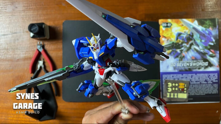 沉浸式拼装模型：高高HG 1/144 七剑 00-61