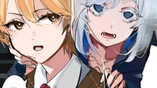 The jealous God is so cute because he got too close to his female classmate