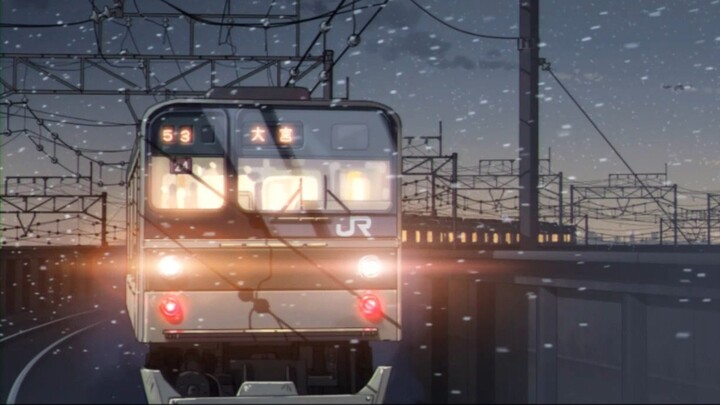 [Hard core science] Trams and railways appearing in 5 centimeters per second