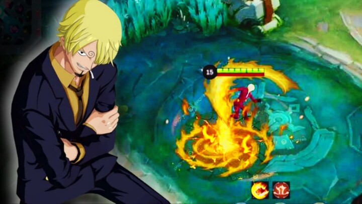 SURVEY EFFECT SKIN MLBB X ONE PIECE - CHOU  X SANJI
