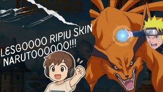 GILAKK CUYYY LUKAS X NARUTO SKIN TERMAHAL YG AKU PUNYA 😭😭😭😭