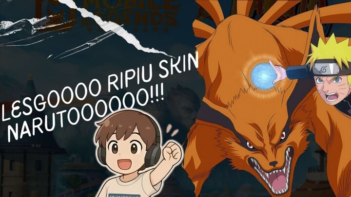 GILAKK CUYYY LUKAS X NARUTO SKIN TERMAHAL YG AKU PUNYA 😭😭😭😭