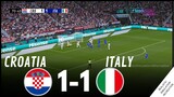 ⚽ Croatia 1-1 Italy 🏆EURO 2024 Match Highligths Videogame Simulation & Recreation
