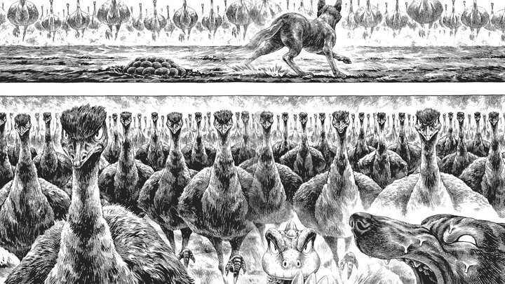 The wordless book of the comic world! "The strongest animal comic in history" - enjoy the paintings 