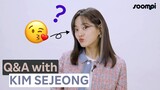 Q&A With Kim Sejeong