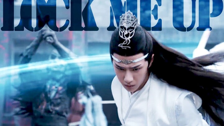 [Remix]Pertarungan seru Lan Wangji di <The Untamed>|<Lock Me Up>