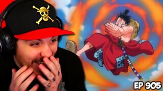 One Piece Episode 905 REACTION | Taking Back Otama! A Fierce Fight Against Holdem!
