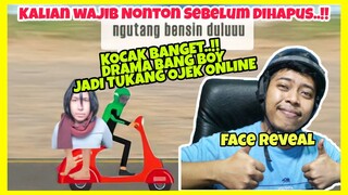 KOCAK..!! DRAMA BANG BOY JADI OJOL EKOJEK