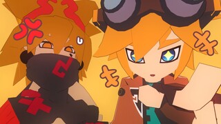 【凹凸世界MMD】 嘉金 喜歡討厭 雙人向OOC尬舞