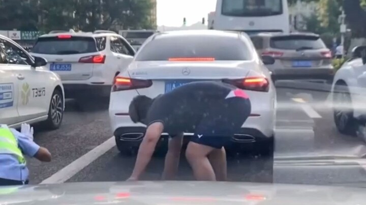 During rush hour, a kitten crawled under a car—and its license plate was eerily fitting: “9958” (Sav