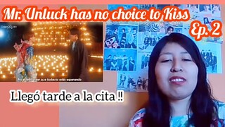 Reacción a serie BL Japonesa | Mr. Unluck has no choice to Kiss EP. 2