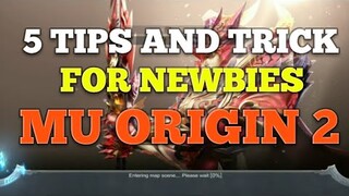 5 BASIC TIPS AND TRICKS FOR NEWBIES MU ORIGIN 2