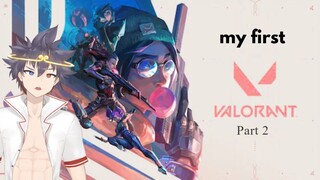 [TAG/EN] My First Ever Valorant Part 2 [PHVtuber VCreator Osaru Gen]