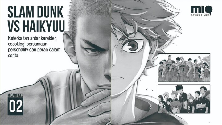 Persamaan Karakter Antara Haikyuu dan Slam Dunk