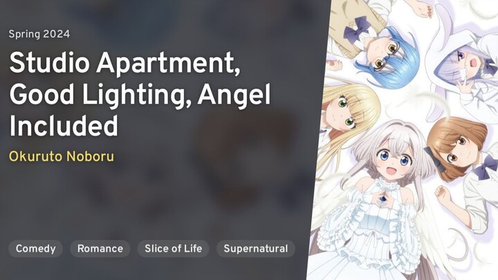One Room Studio Apartment, Good Lighting, Angel Included Episode 1 (English Sub)