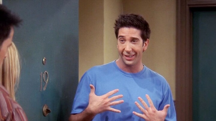 Ross: I'm fine. I'm fine.