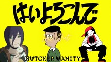 Hai Yorokonde X BUTCHER VANITY X IRIS OUT | Mashup of Kocchi no Kento X Vane Lily X Chainsaw Man