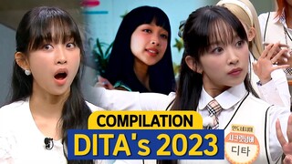 SECRET NUMBER DITA's 2023 Korean TV Show Highlights Moments✨ #knowingbros #hanvely