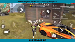 Kekuatan ngerush pake mobil balap?!!!