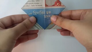 DIY Kite Paper Origami with Newspaper | Makar Sankranti Special Craft Tutorial!