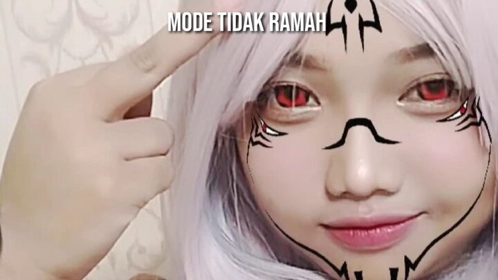 aku suka mode tidak ramah, kalo kalian suka mode apa??