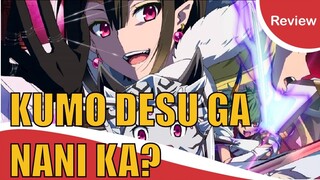 [รีวิวอนิเมะ] Kumo Desu ga, Nani ka? แมงมุมแล้วไง ข้องใจหรอคะ?