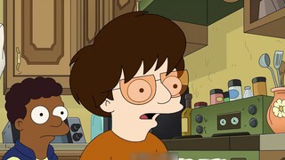 Parody of "Squidward", "Futurama" also plays the "chicken game" routine (Futurama·Season 8 Episode 1