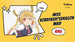 Miss Kobayashi's Dragon Maid Amv~Tulus