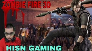 di game zombie fire, mengalahkan zombie katak dan serbuan zombie