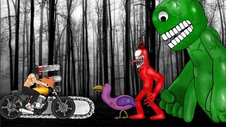 ChainSaw Man, Pochita  vs Garten Of Banban, BANBAN, Jumbo Josh . ANIMATOIN PART 1.